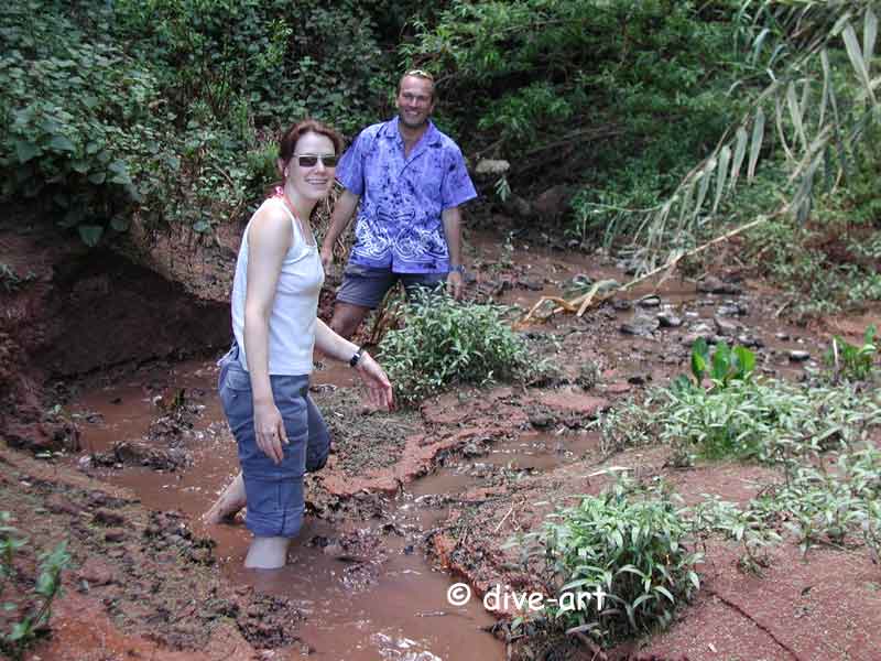 Adventure am Wasserfall