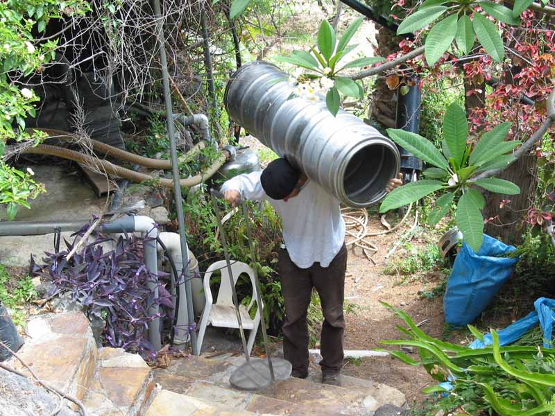 Destillationsvorbereitungen