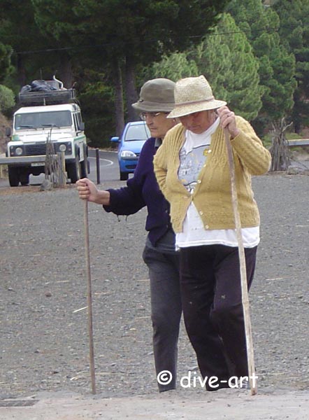 Fortbewegung auf La Gomera