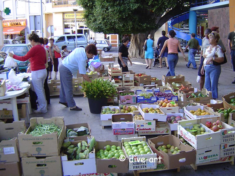 Markt in San Sebastian